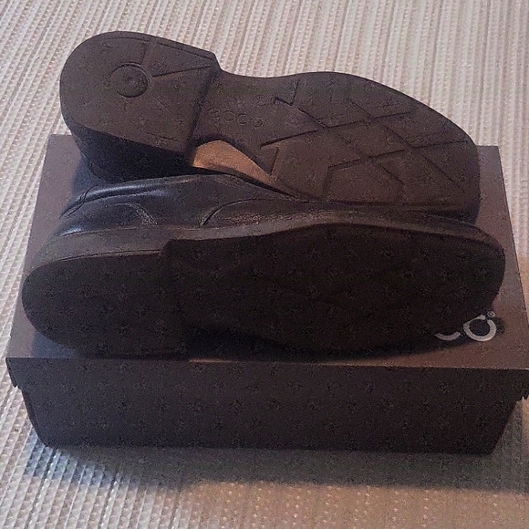 Ecco men's dress slip-ons size 44 in black - Picture 2 of 8